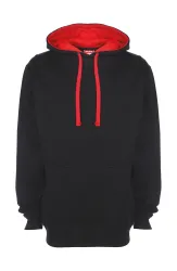 Black/Fire Red