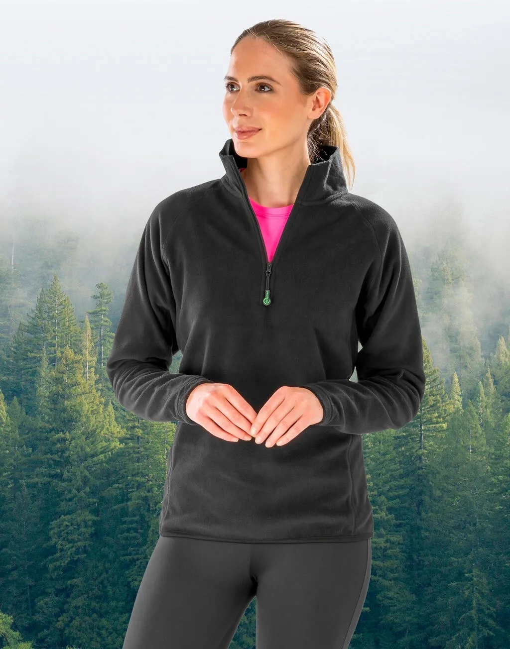 Recycled Microfleece Top