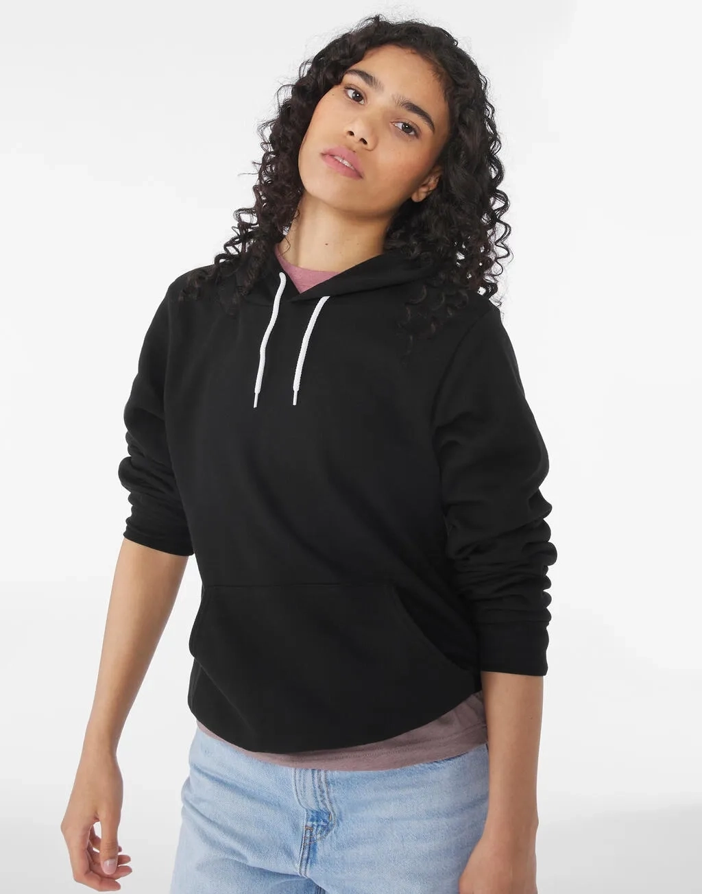 Unisex Poly-Cotton Pullover Hoodie