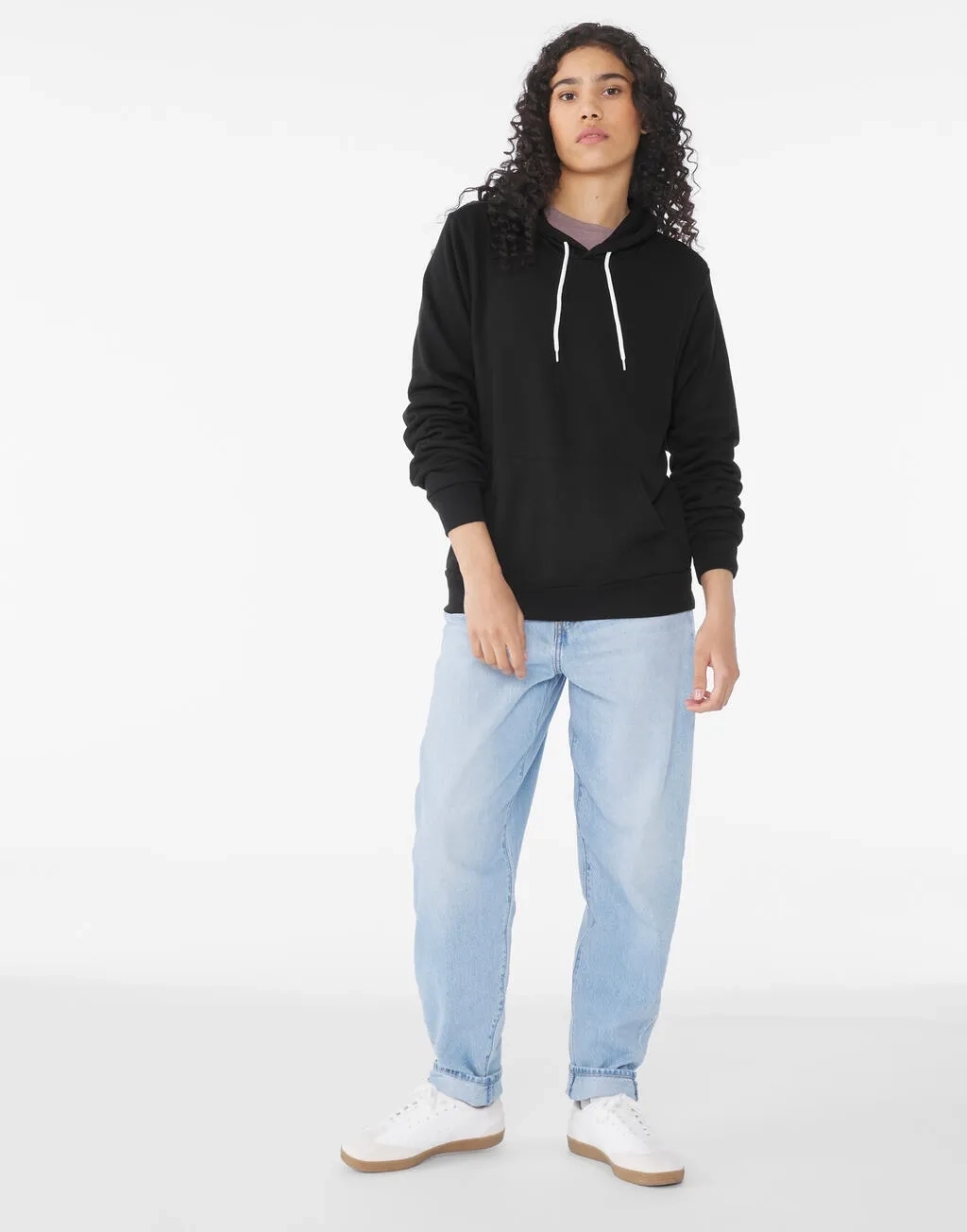 Unisex Poly-Cotton Pullover Hoodie