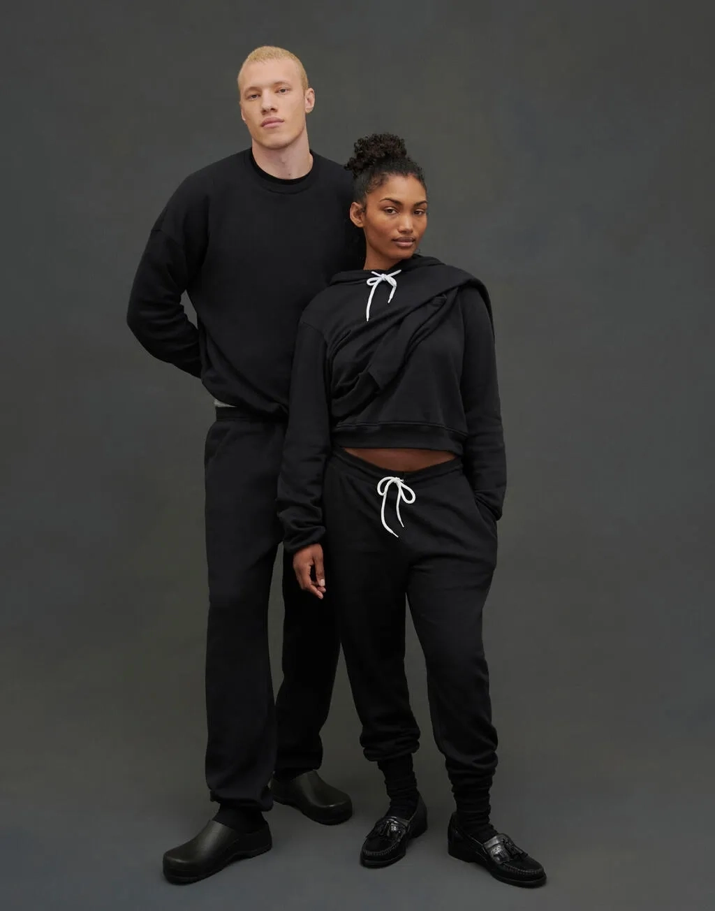 Unisex Poly-Cotton Pullover Hoodie