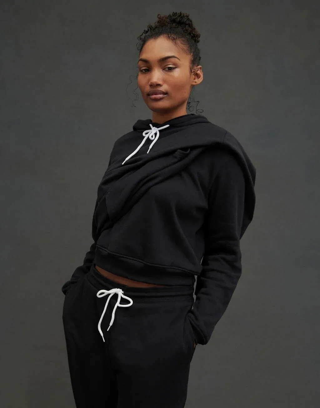 Unisex Poly-Cotton Pullover Hoodie