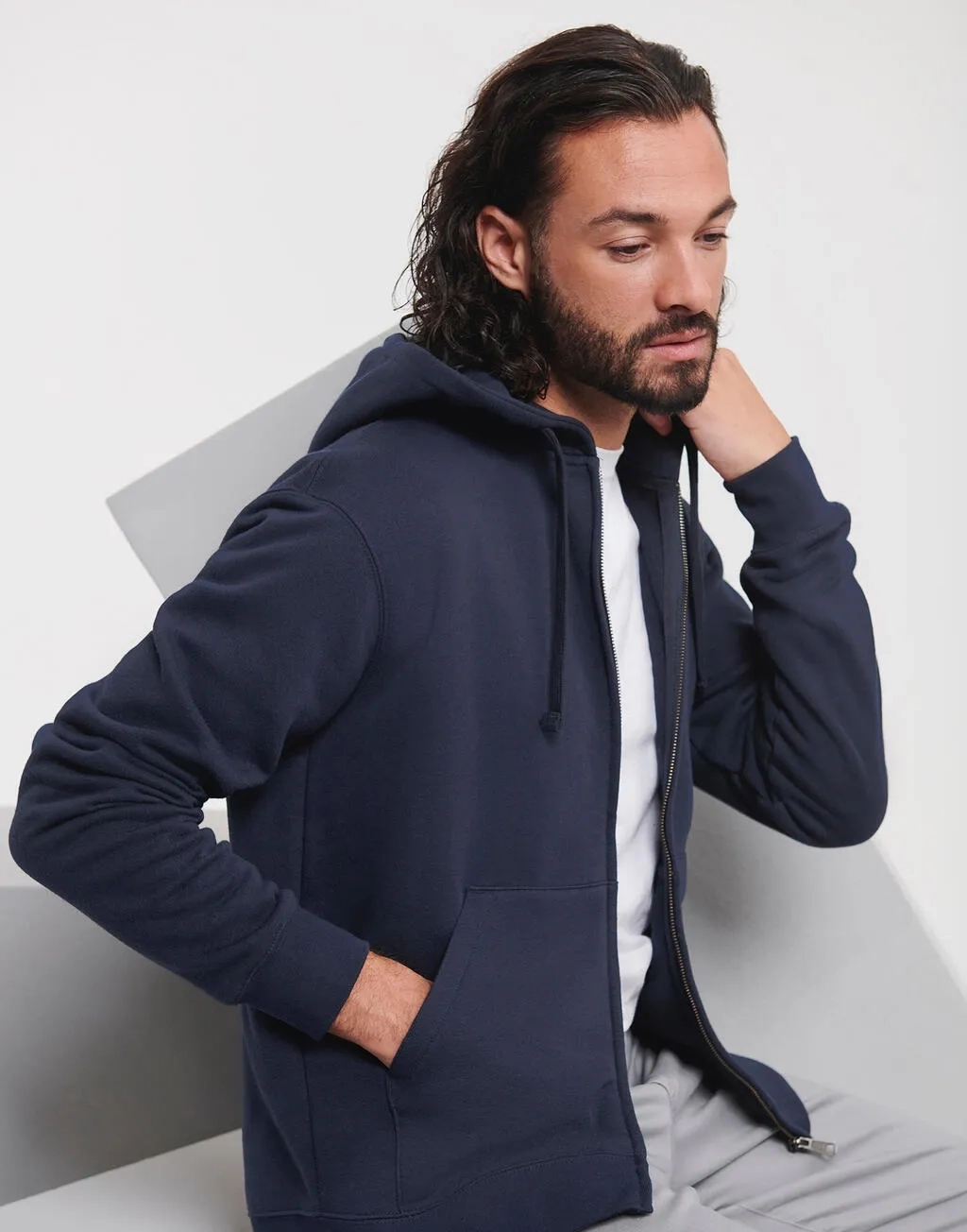 Men's Authentic Zipped Hood