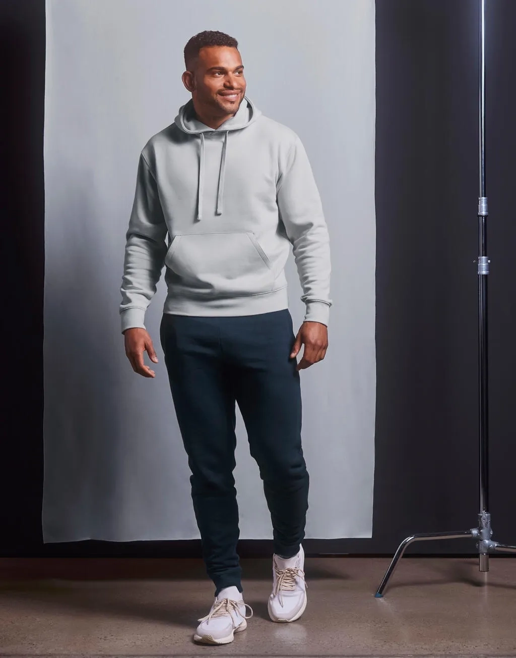 Men's Authentic Hooded Sweat