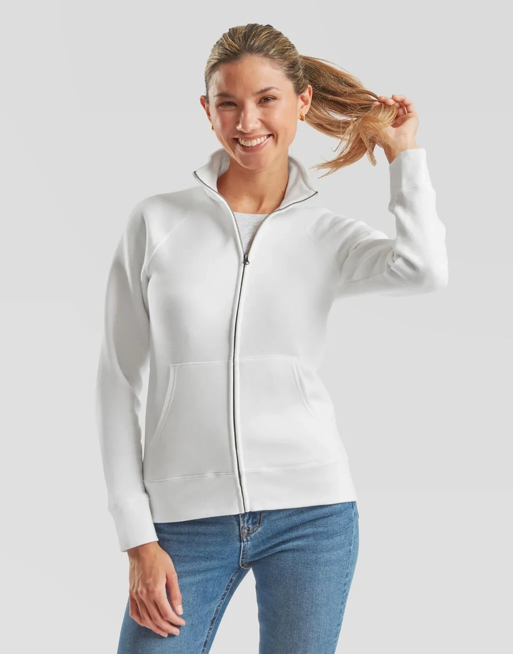 Ladies Premium Sweat Jacket