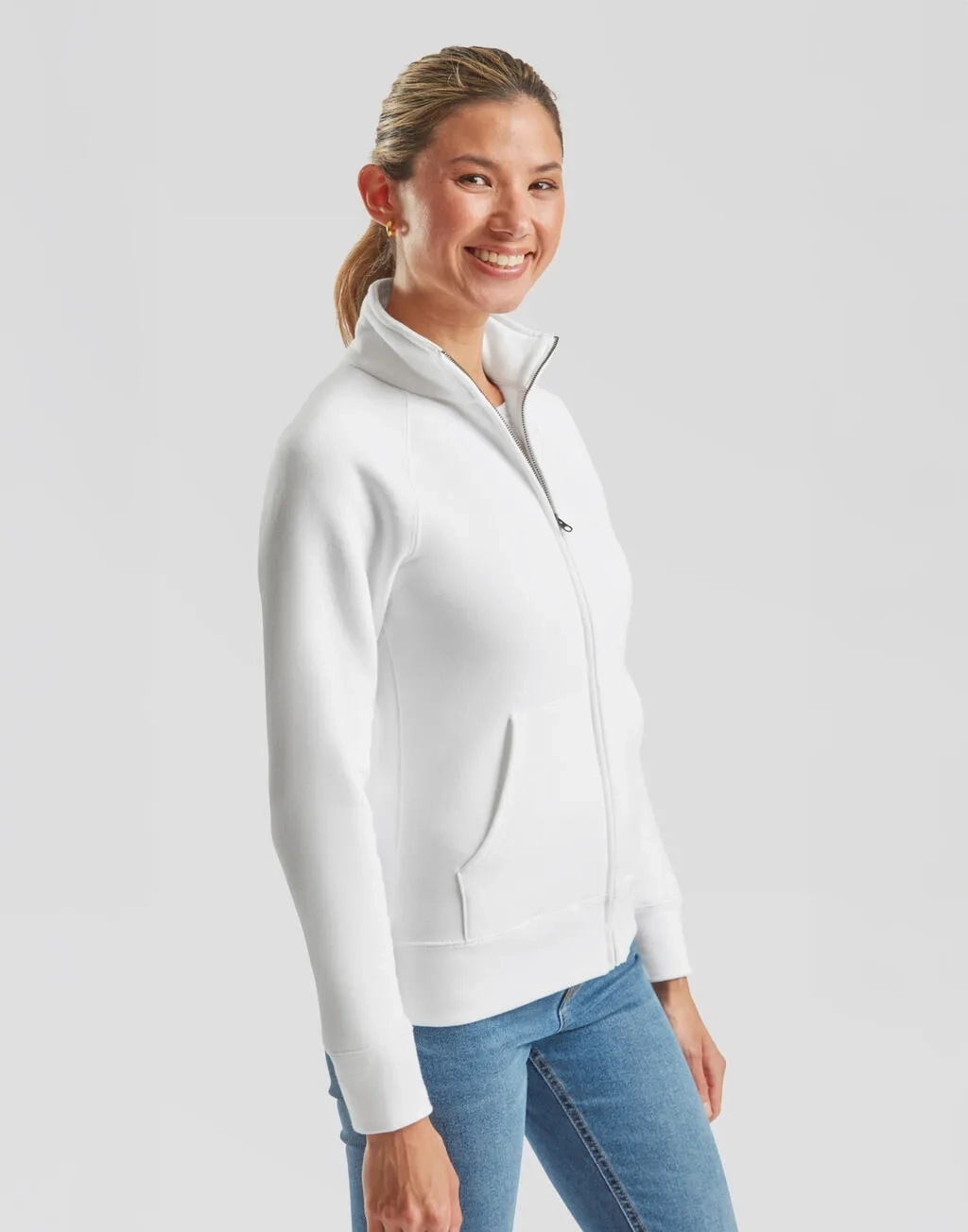 Ladies Premium Sweat Jacket