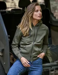 Ladies Fashion Full Zip Hood