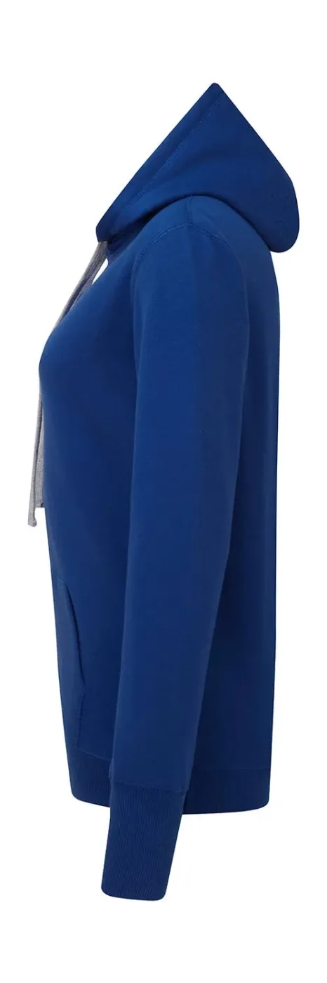 Contrast Hooded Sweatshirt Women