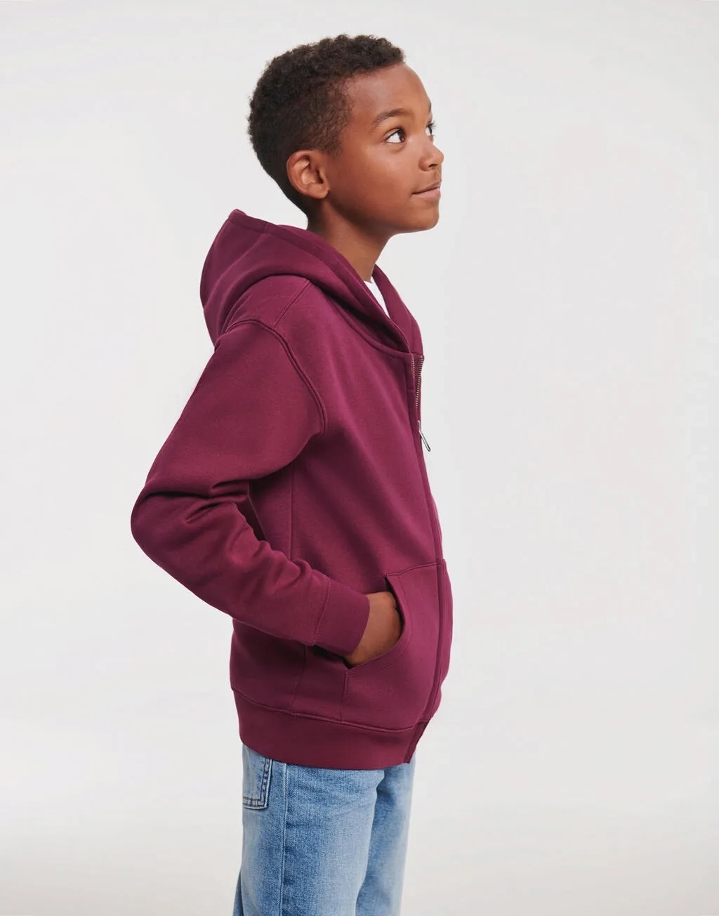Kids' Authentic Zipped Hood Sweat
