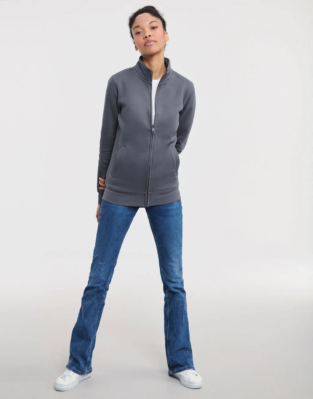 Ladies' Authentic Sweat Jacket