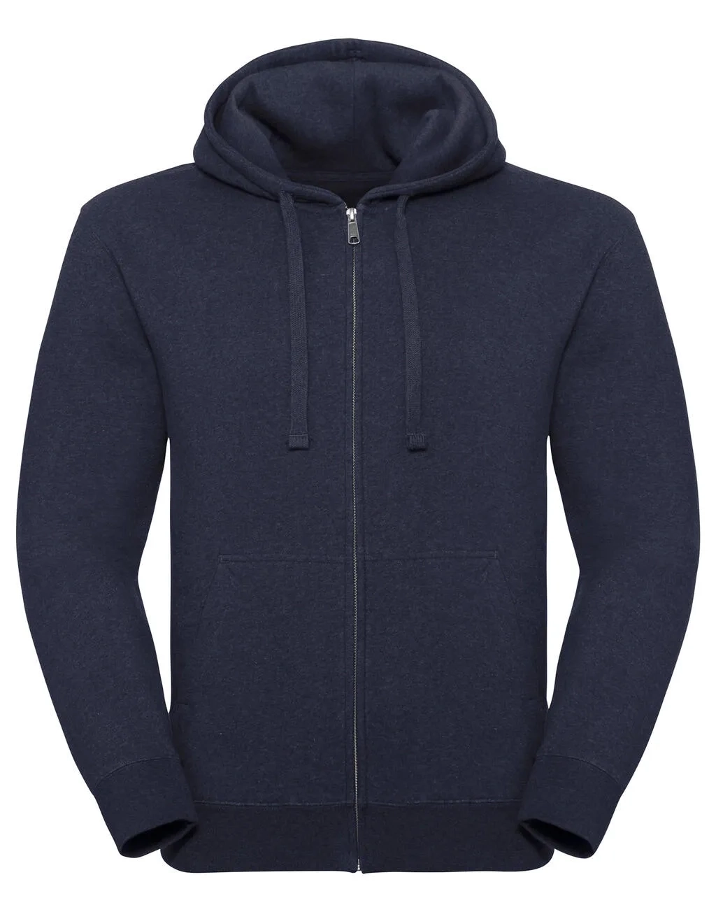 Men's Authentic Melange Zipped Hood Sweat