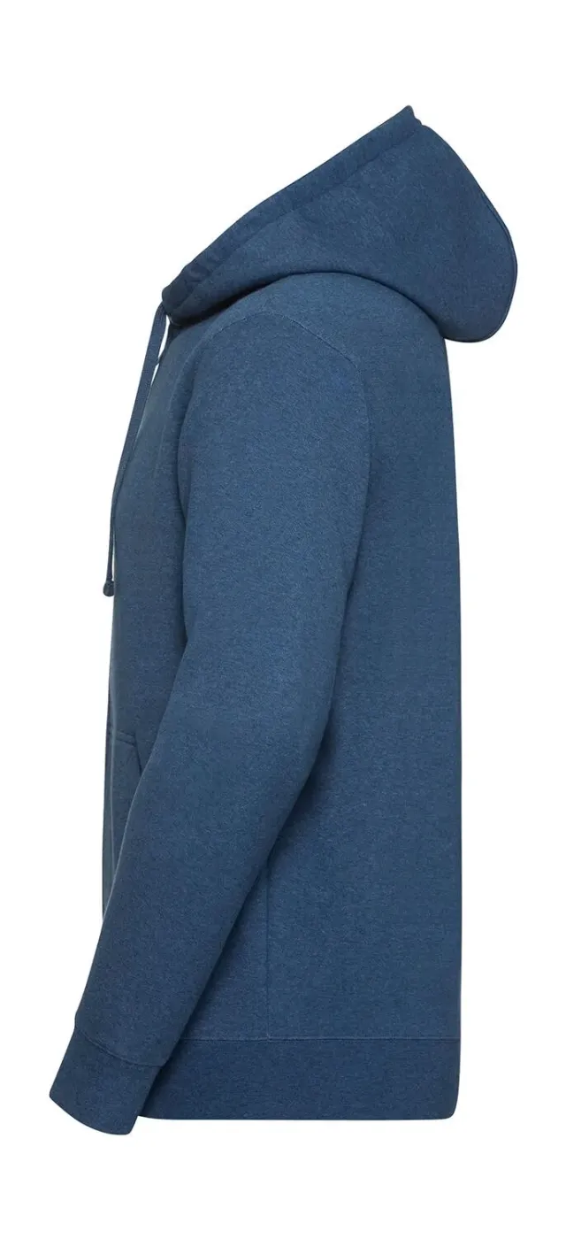 Men's Authentic Melange Zipped Hood Sweat