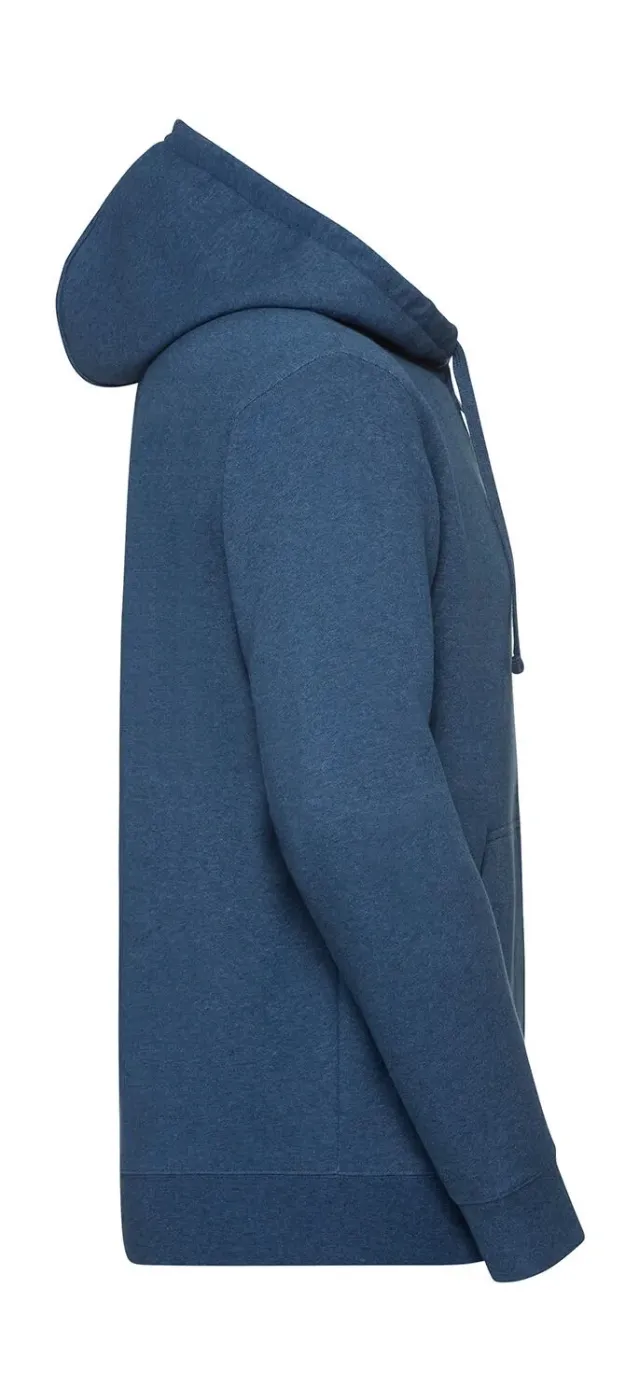 Men's Authentic Melange Zipped Hood Sweat