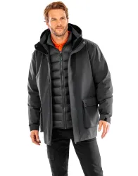 Recycled 3In1 Padded Ripstop Jacket