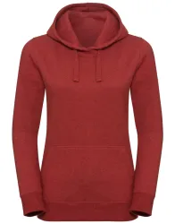 Ladies' Authentic Melange Hooded Sweat