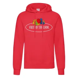 Vintage Hooded Sweat Classic Large Logo Print