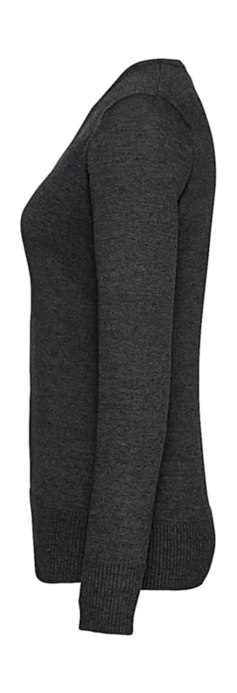 Ladies’ V-Neck Knitted Pullover