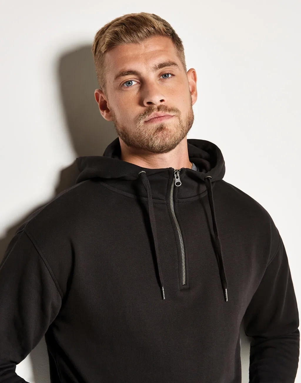 Regular Fit 1/4 Zip Hoodie