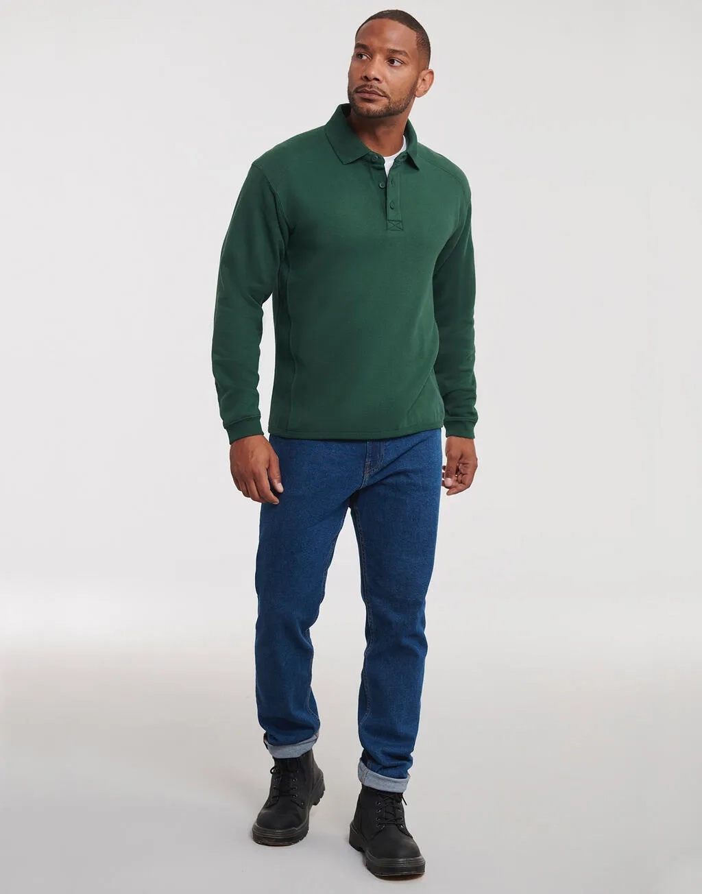 Workwear Sweatshirt with Collar