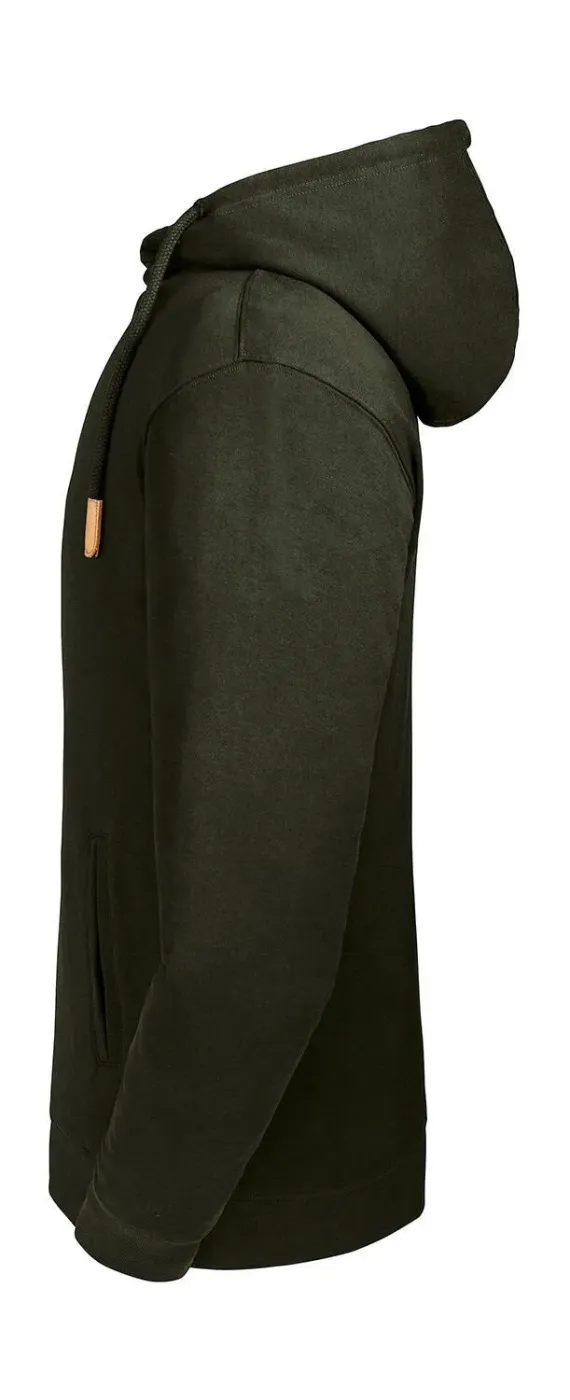 Pure Organic High Collar Hooded Sweat