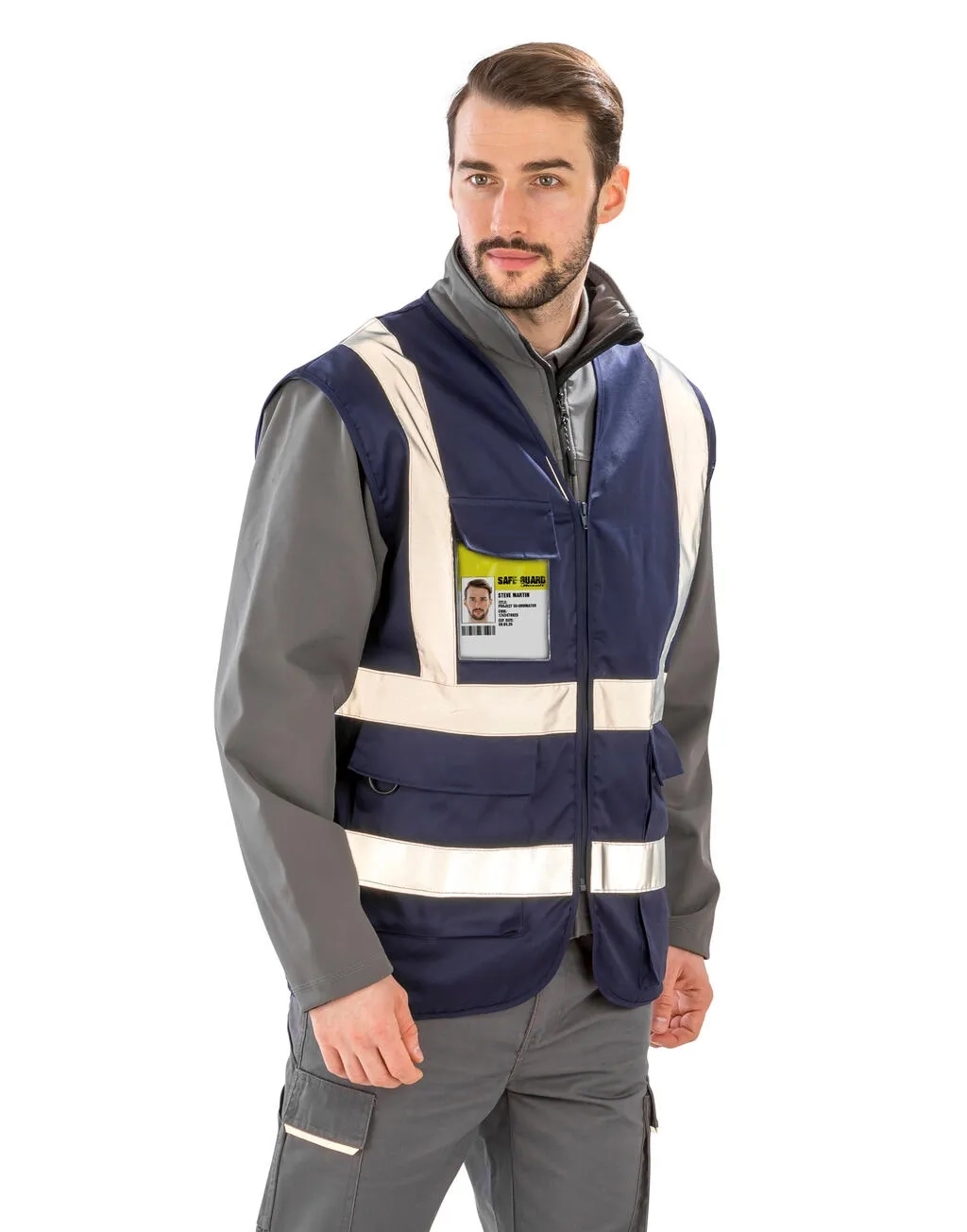 Heavy Duty Polycotton Security Vest