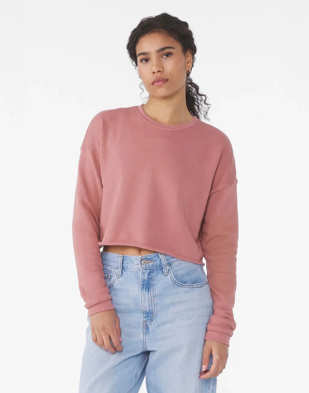 Women's Cropped Crew Fleece