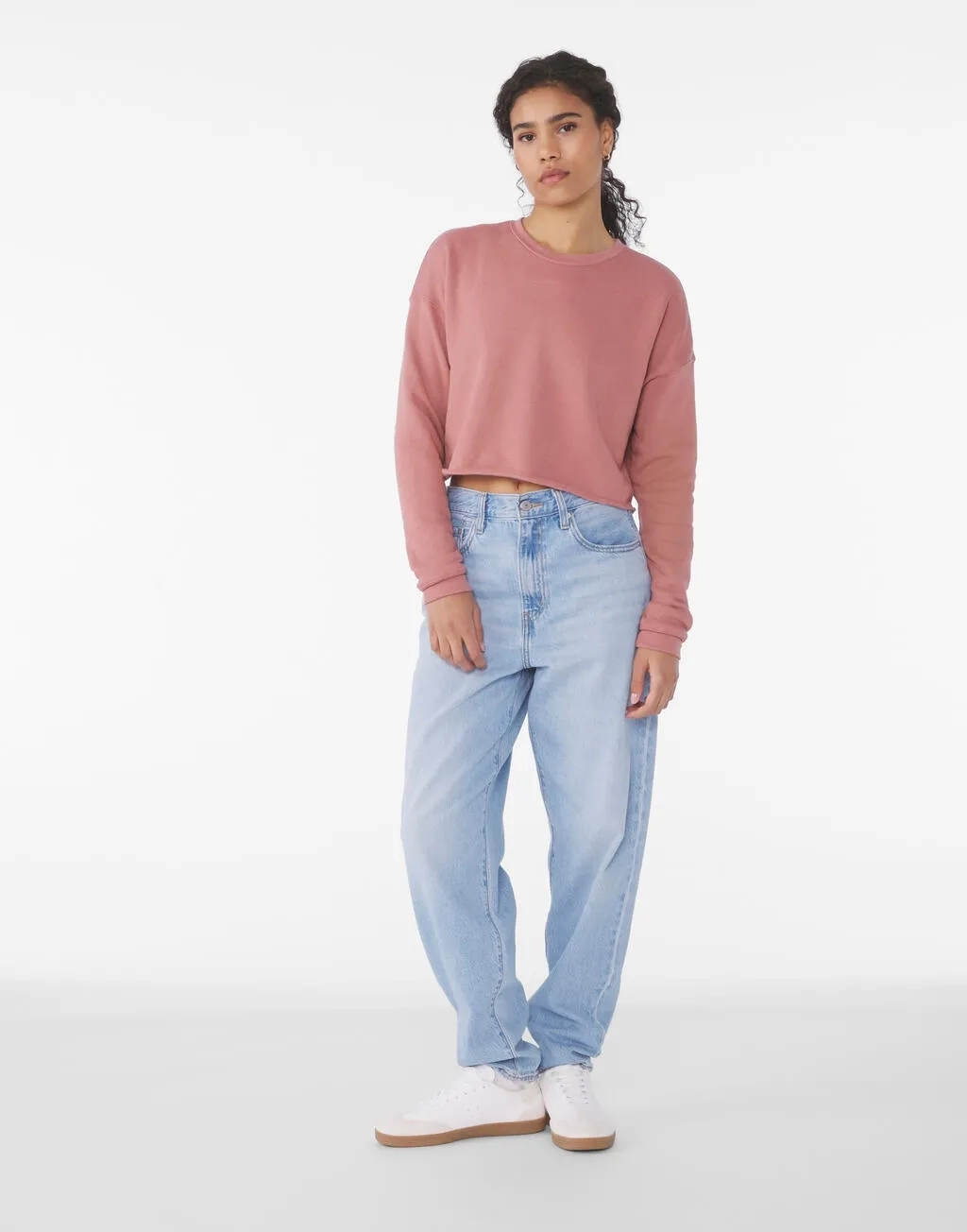 Women's Cropped Crew Fleece