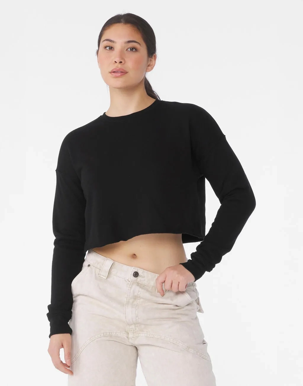 Women's Cropped Crew Fleece