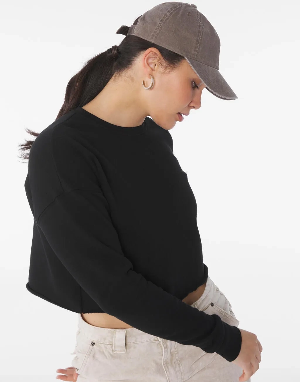 Women's Cropped Crew Fleece