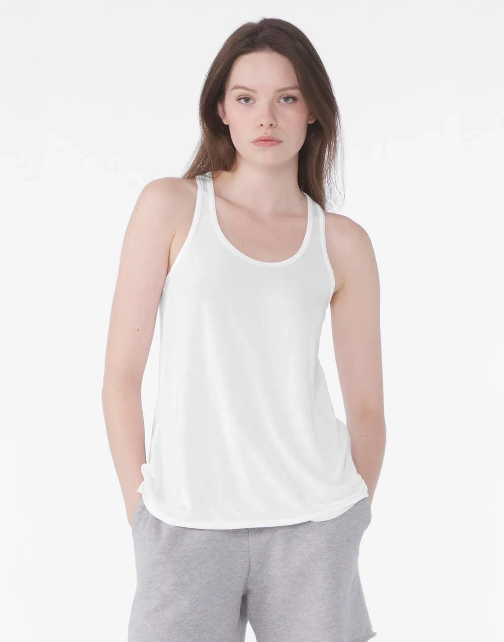 Flowy Racerback Tank Top