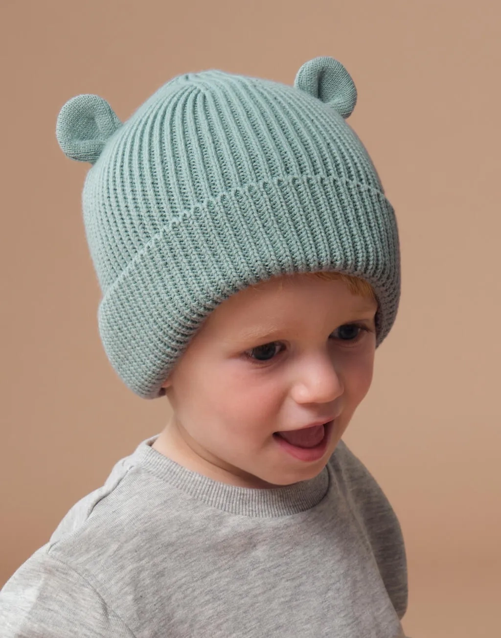 Organic Baby Bear Beanie
