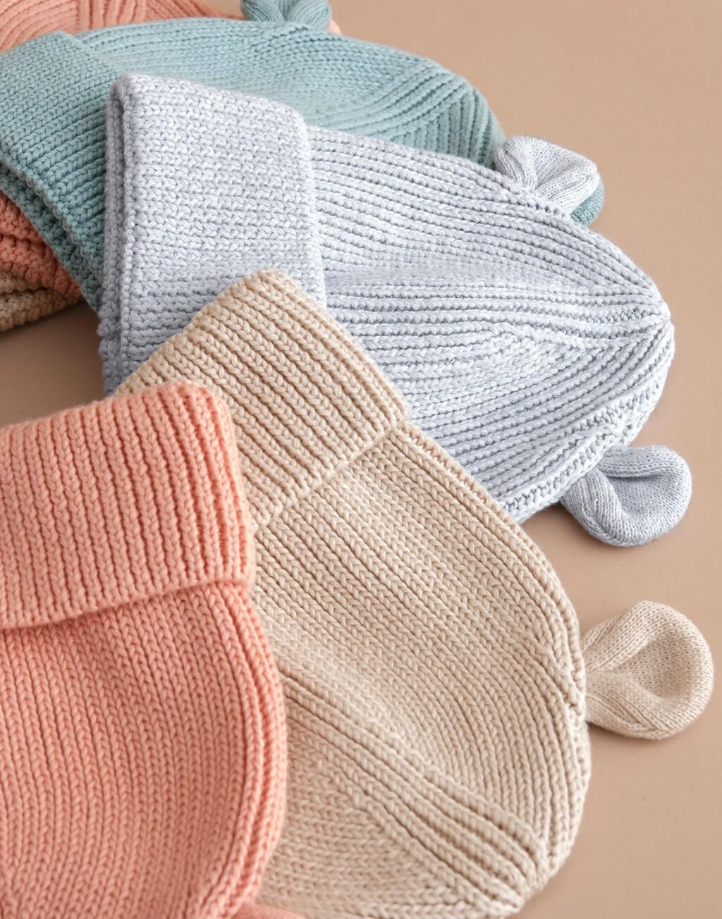 Organic Baby Bear Beanie