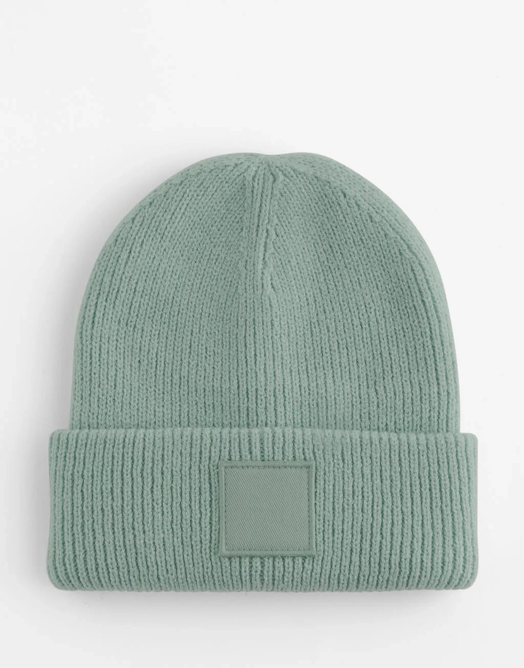 Kids Deep Cuffed Tonal Patch Beanie