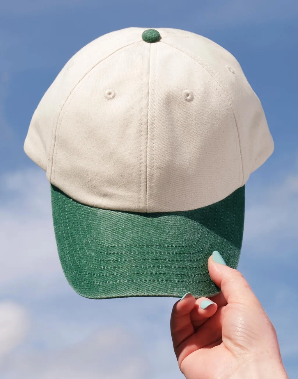 Contrast Peak Low Profile Vintage Cap