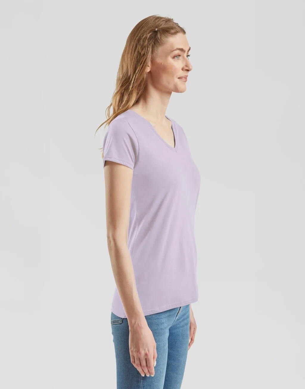 Ladies' Iconic 150 V Neck T