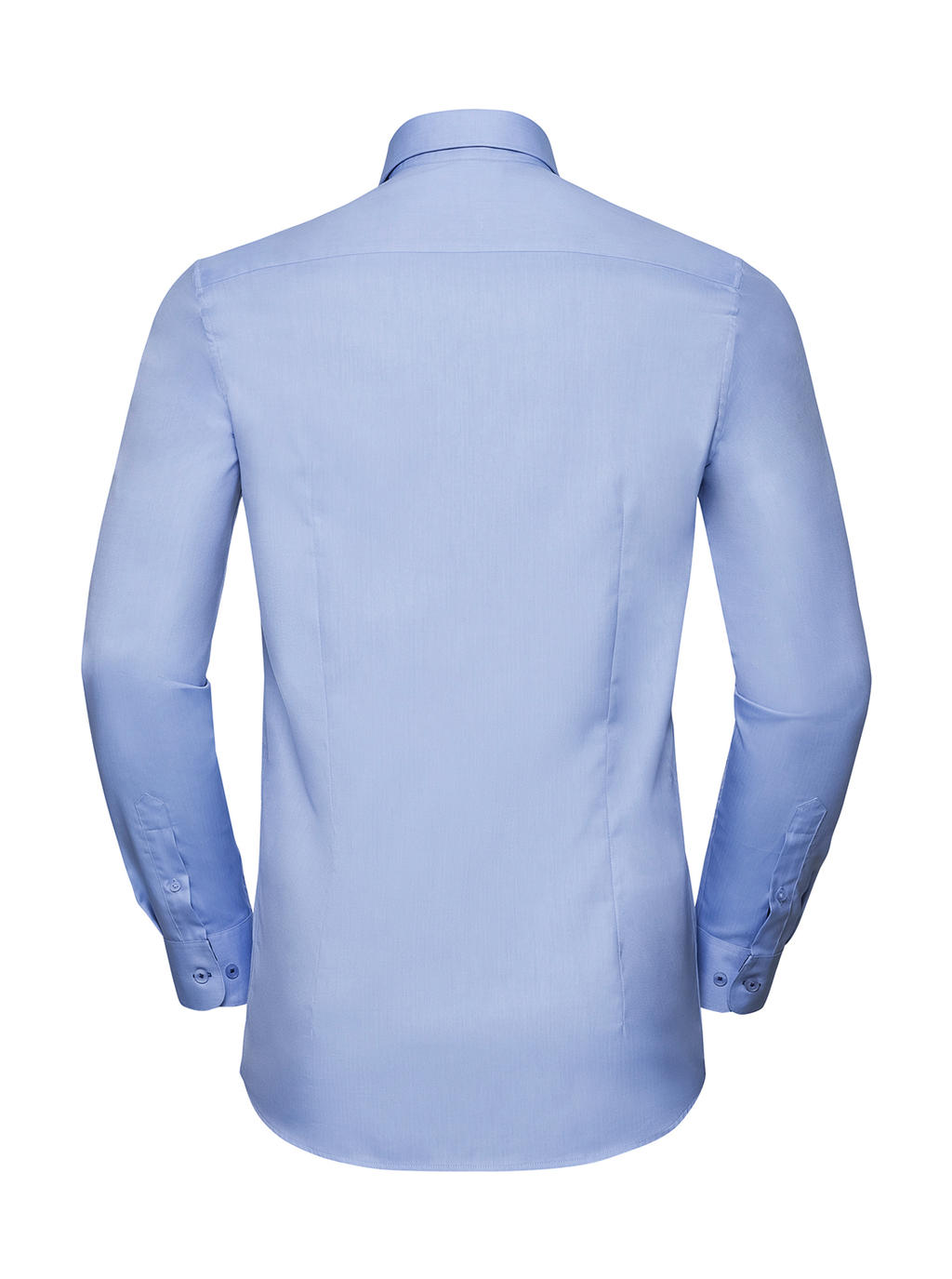 Tailored Contrast Herringbone Shirt LS