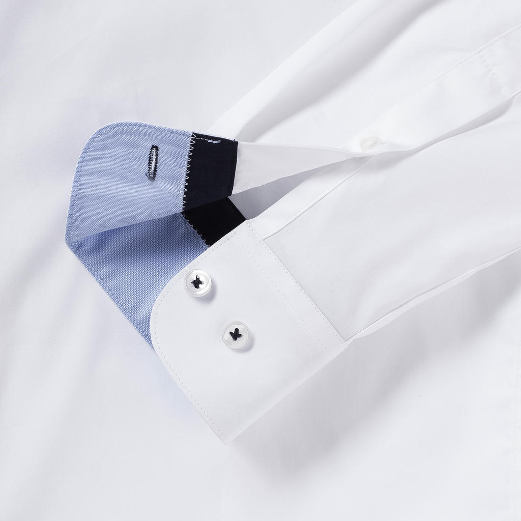 Men`s LS Tailored Contrast Ultimate Stretch Shirt