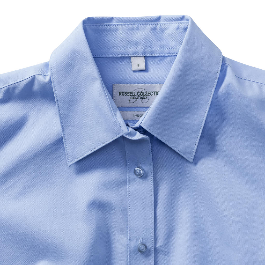 Ladies` LS Tailored Coolmax® Shirt