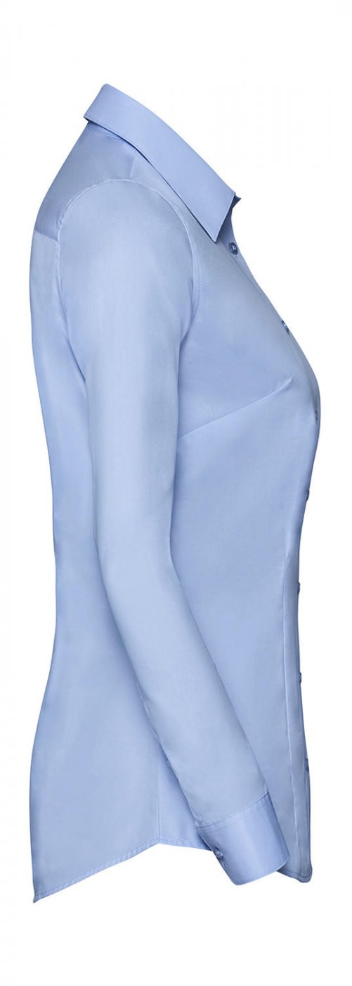 Ladies` LS Tailored Coolmax® Shirt