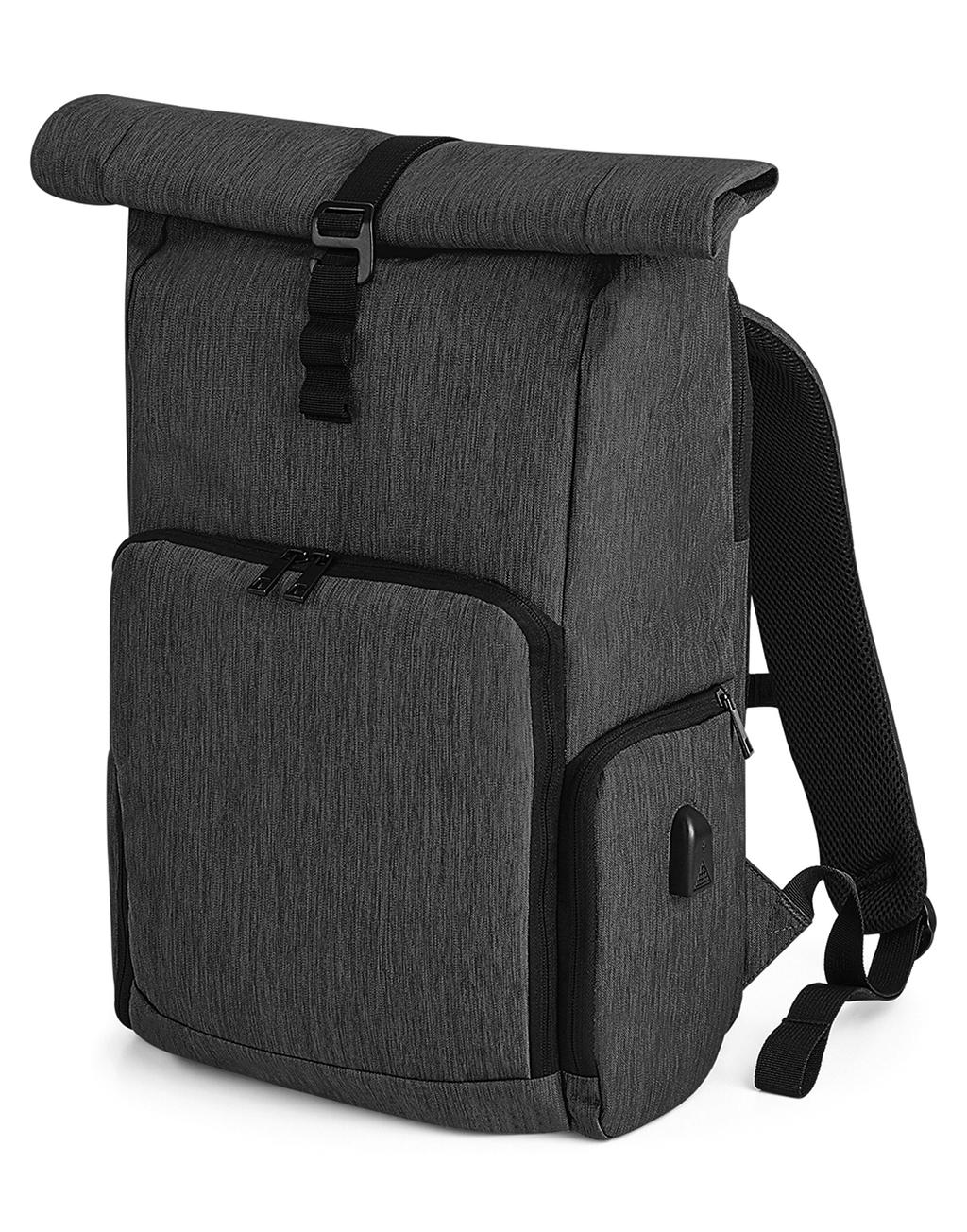 Q-Tech Charge Roll-Top Backpack