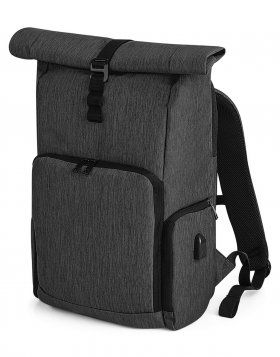 Q-Tech Charge Roll-Top Backpack