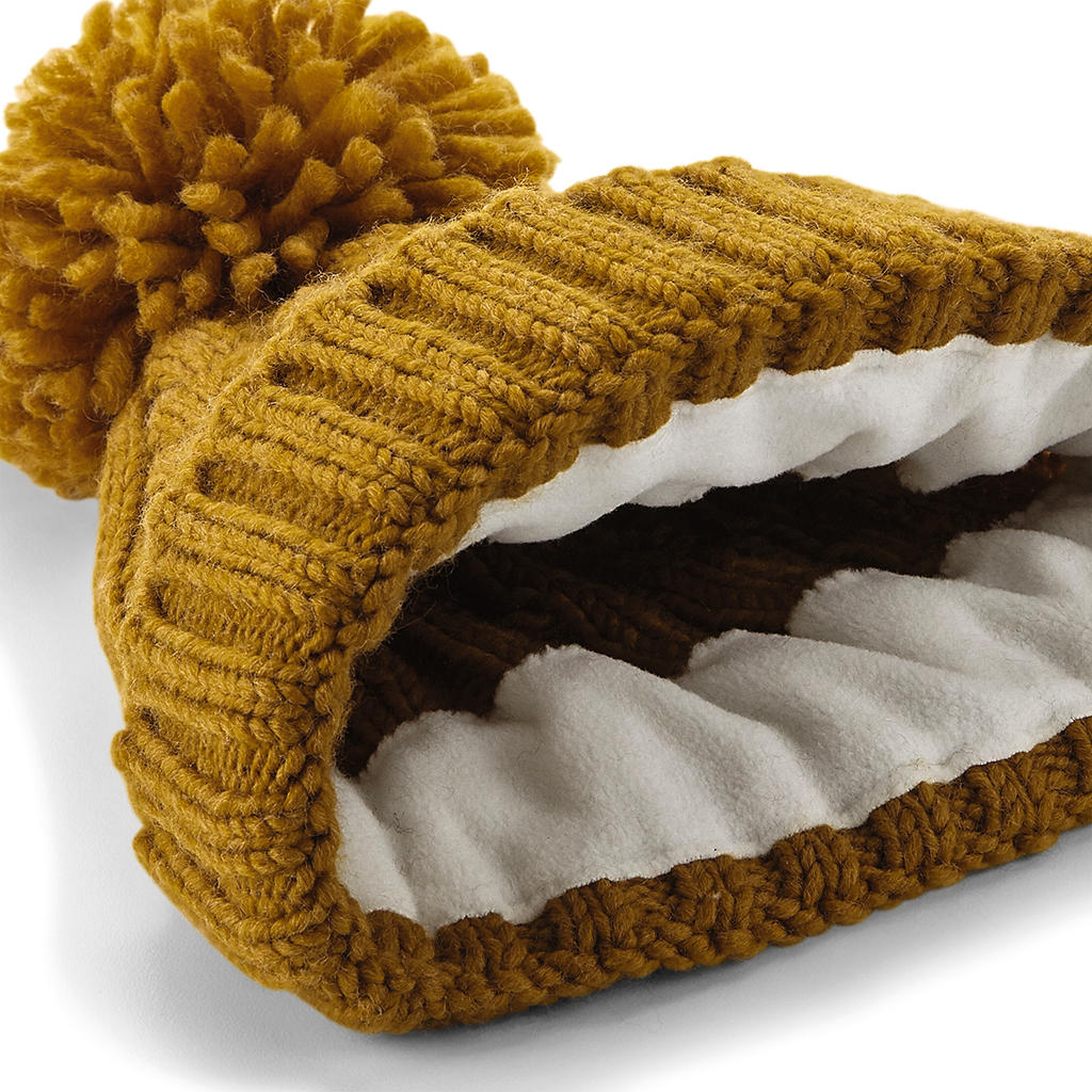 Cable Knit Melange Beanie