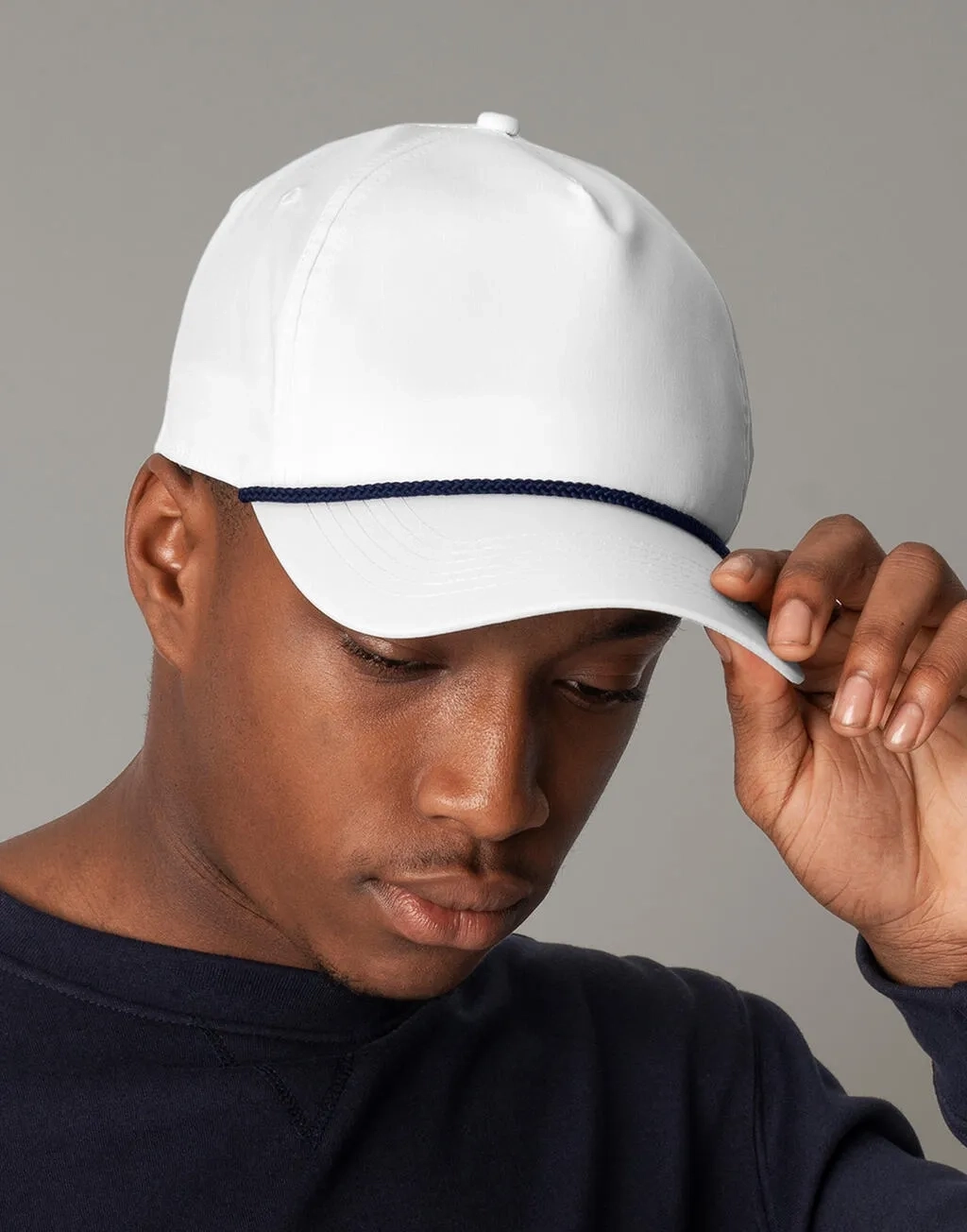 Rope Detail Golf Cap