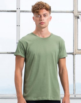 Men`s Organic Roll Sleeve T