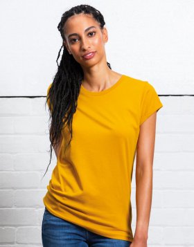 Women`s Organic Roll Sleeve T