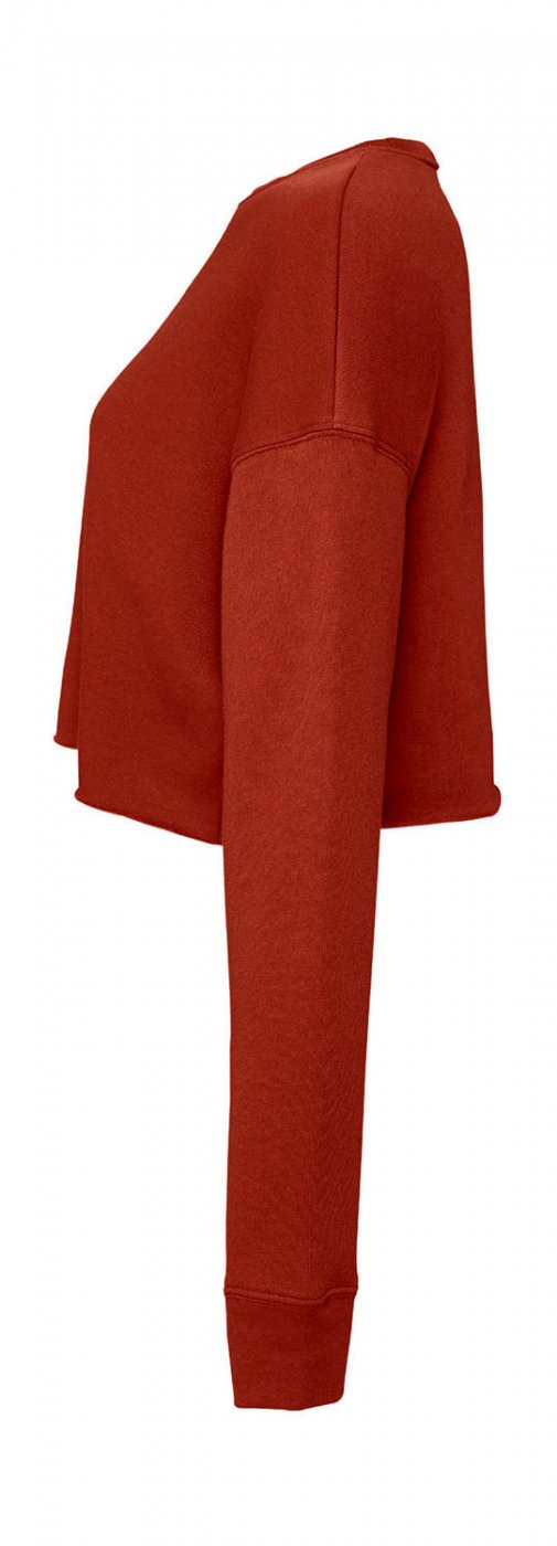 Women`s Cropped Crew Fleece