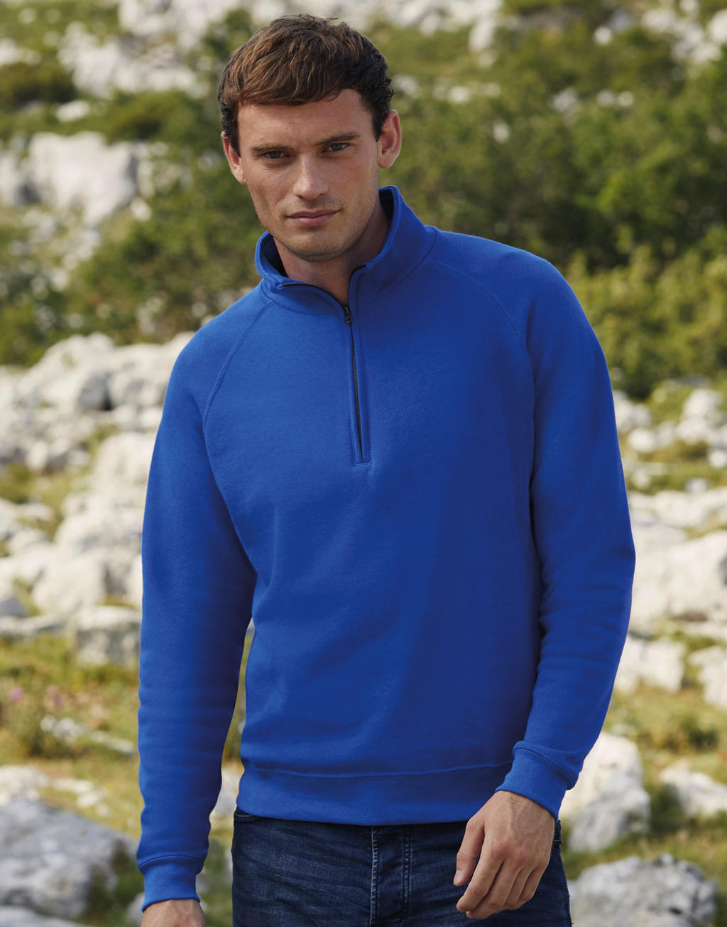 Classic Zip Neck Sweat