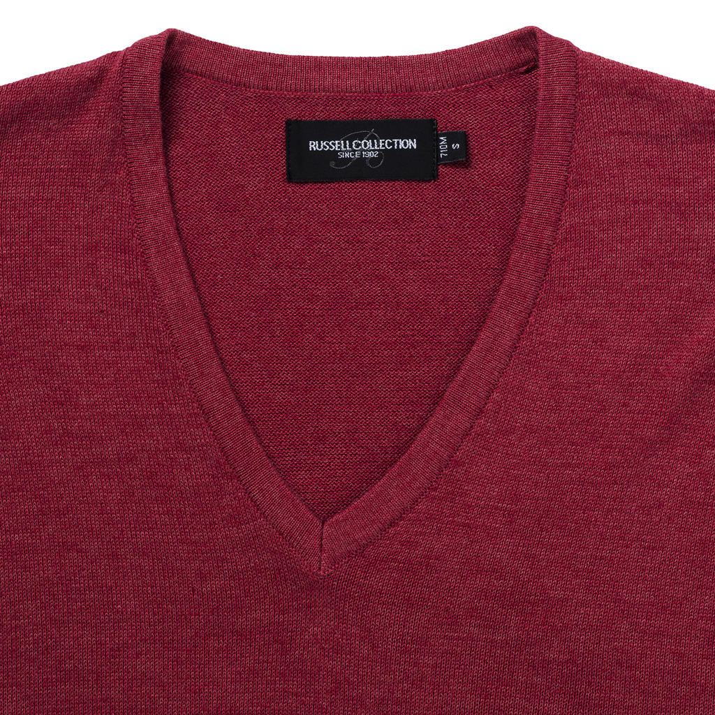 Ladies’ V-Neck Knitted Pullover