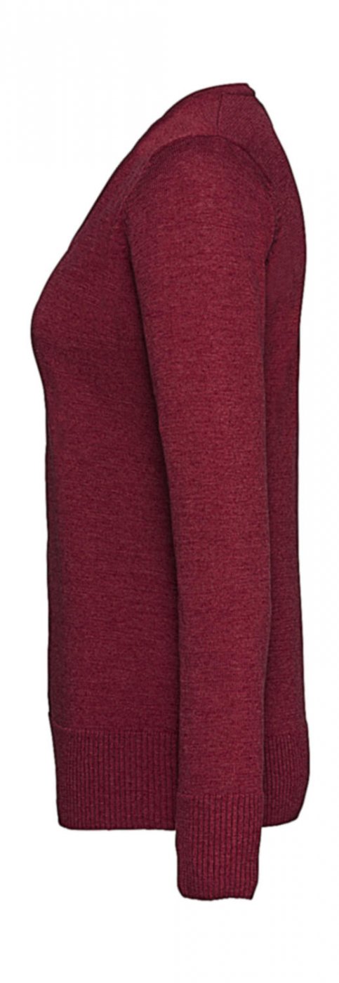 Ladies’ V-Neck Knitted Pullover