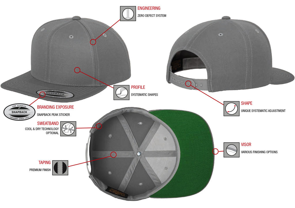 Classic Snapback Cap